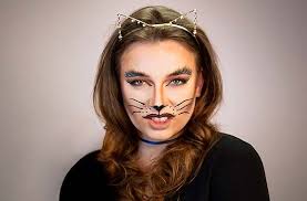easy halloween cat make up tutorial boots