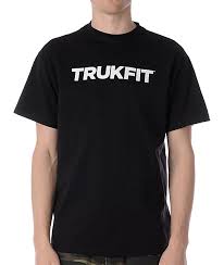 Trukfit Original Logo Black T Shirt Zumiez