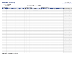 inventory sheet template with exles