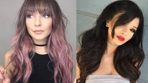 Bangs can look good on everyone, but when you're picking what kind of fringe you want to try, it can be helpful to keep your face shape in mind layered bangs blend into your hair and have tons of different lengths, which means you can style them however you want — you can part them down the. New Long Hairstyles With Bangs Long Hair Bangs Style Youtube