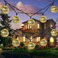 patio lights solar string lights