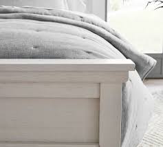 farmhouse bed wooden beds pottery barn