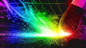 vibrant color laser hd wallpaper