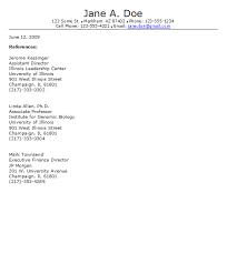 Example Of A Reference Page For A Resume Rome Fontanacountryinn Com
