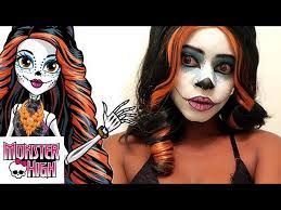 skelita calaveras monster high makeup