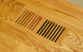 wood vent floor register trimline flush