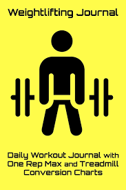 Weightlifting Journal Daily Workout Journal With One Rep
