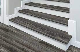 The flooring is durable, of course, not as durable as a hardwood floor yet it is much more affordable than hardwood. How To Install Vinyl Plank Flooring On Stairs In 6 Steps Flooring Inc