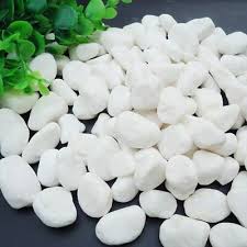 1kg natural white rocks decorative