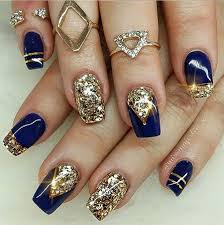 So, we are ready to show you smth dark in this selection too! 25 Prom Nail Designs Nail Art Designs 2020