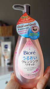 biore mild cleansing liquid cleans