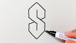 how to draw the cool s you