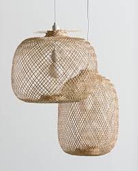 Laki Bamboo Pendant Shade Pendant Lights Lighting