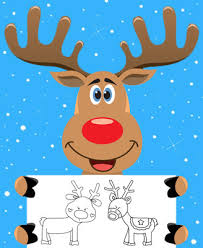 Download this free vector about jumping reindeer christmas background, and discover more than 11 million professional graphic resources on freepik. Reindeer Template 14 Free Crafts For Reindeer Cut Out