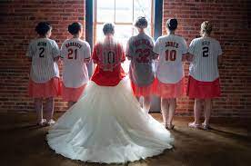 Maybe you would like to learn more about one of these? Pin By Carly Costello On Pictures Baseball Wedding Softball Wedding Baseball Wedding Pictures