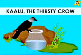 The Thirsty Crow A Moral Story In English With Pictures