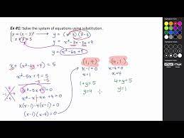 Solving Linear Quadratic Systems Using