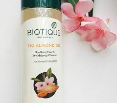 biotique bio almond oil makeup cleanser