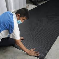 coin studded rubber mat polytechindustry