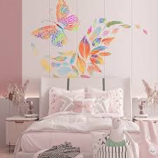 Colorful Erflies Wall Sticker Be