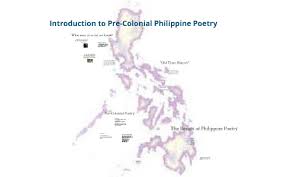 pre colonial poetry in the philippines