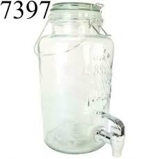 lemonade jar drink dispenser glass