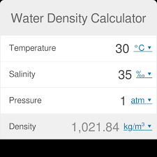 Water Density Calculator Will It Float Or Sink Omni