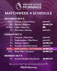 The 🇺🇸 home of the premier league and fa women's super league on nbc, nbcsn and @peacocktv. Nbc Sports Soccer On Twitter A Big Week Of Pl Before An International Break Let S Make It Count Myplmorning