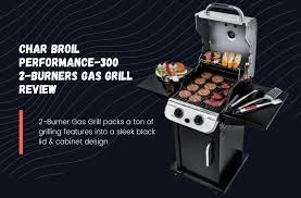 2 burner cabinet gas grill review