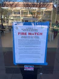 Fire Watch Costs Laney 12 000 Per Week Oakland Fire