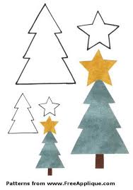 Christmas Tree Templates In All Shapes And Sizes