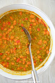 split pea sweet potato soup