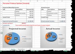 How To Make Budget In Excel Personal Finance Tutorial