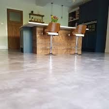 polished concrete effect microcement