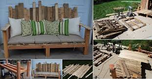 Diy Outdoor Pallet Sofa Home Design