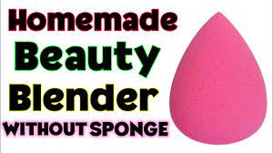 homemade beauty blender without sponge