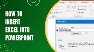 insert excel data into powerpoint