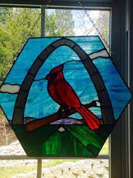Window Hand Made Stained Glass Panel