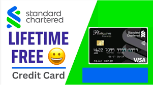 standard chartered lifetime free credit