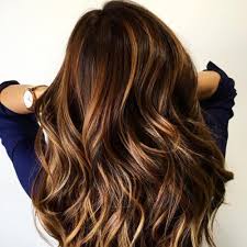 The blonde color of the ends isn't solid, it rather alternates strips of two different shades: Be Sweet Like Honey With These 50 Honey Brown Hair Ideas Hair Motive Hair Motive