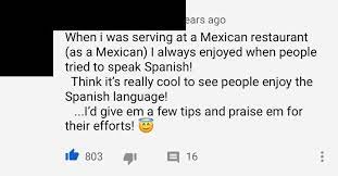 Although i've never been comfortable with saying voy a cortar el patio. On A Youtube Video Making Fun Of White People Trying To Speak Spanish At A Mexican Restaurant Gatesopencomeonin
