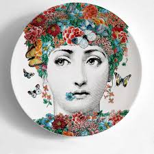 Shop with confidence on ebay! New 8 Inch Fornasetti Plates Home Decoration Christmas Dinner Plate Decorative Wall Dishes Porcelain Wall Hanging Art Plates Buy At The Price Of 14 99 In Aliexpress Com Imall Com