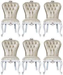 Create the perfect dining room for you and your family. Casa Padrino Luxury Baroque Dining Room Chair Set Gold Antique White Gold 57 X 65 X H 113 Cm Kitchen Chairs Set Of 6 Baroque Dining Room Furniture Noble Magnificent