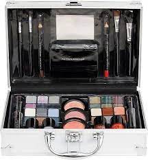 the color makeup set fashion train case