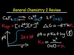 general chemistry 2 review study guide