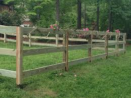 Farm Fence Fence Landscaping Backyard