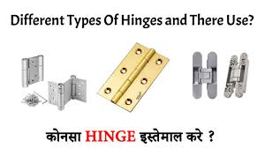 diffe types of hinges how to
