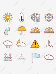 Weather Temperature Humidity Icon Picture Weather Climate