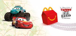 mcdonald s happy meals featuring cars