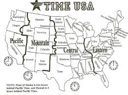 Time Zone Codes Us Time Zones In The Us Map Print Out Time